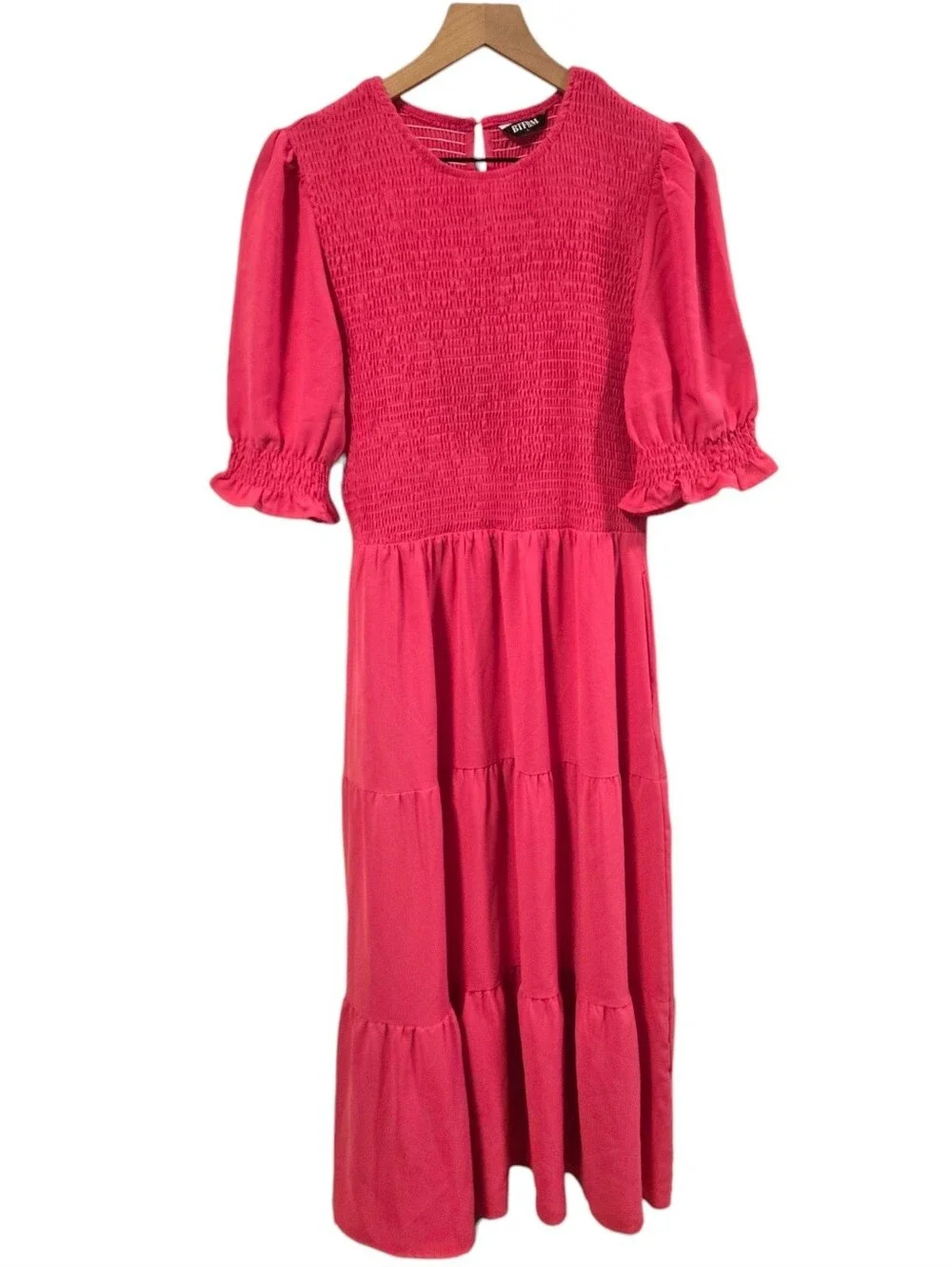 btfbm dress Summer Dresses for Women 2026 Casual Spring Floral Sleeveless Ruffle Boho Cocktail Wedding Guest Party Midi Dress(Big Floral Dark Green, Small) at Amazon Women's Clothing store Summer Dresses For Women 2026 Btfbm Womens Summer Floral Maxi